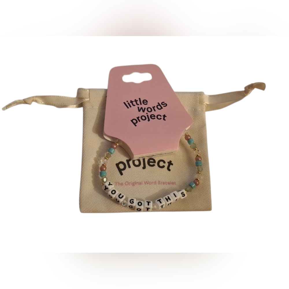 NWT Little Words Project Bracelet💙💜